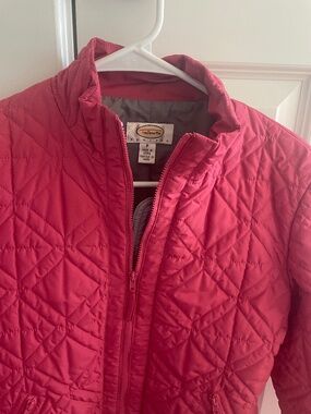 Talbots lightweight quilted zippered Jacket